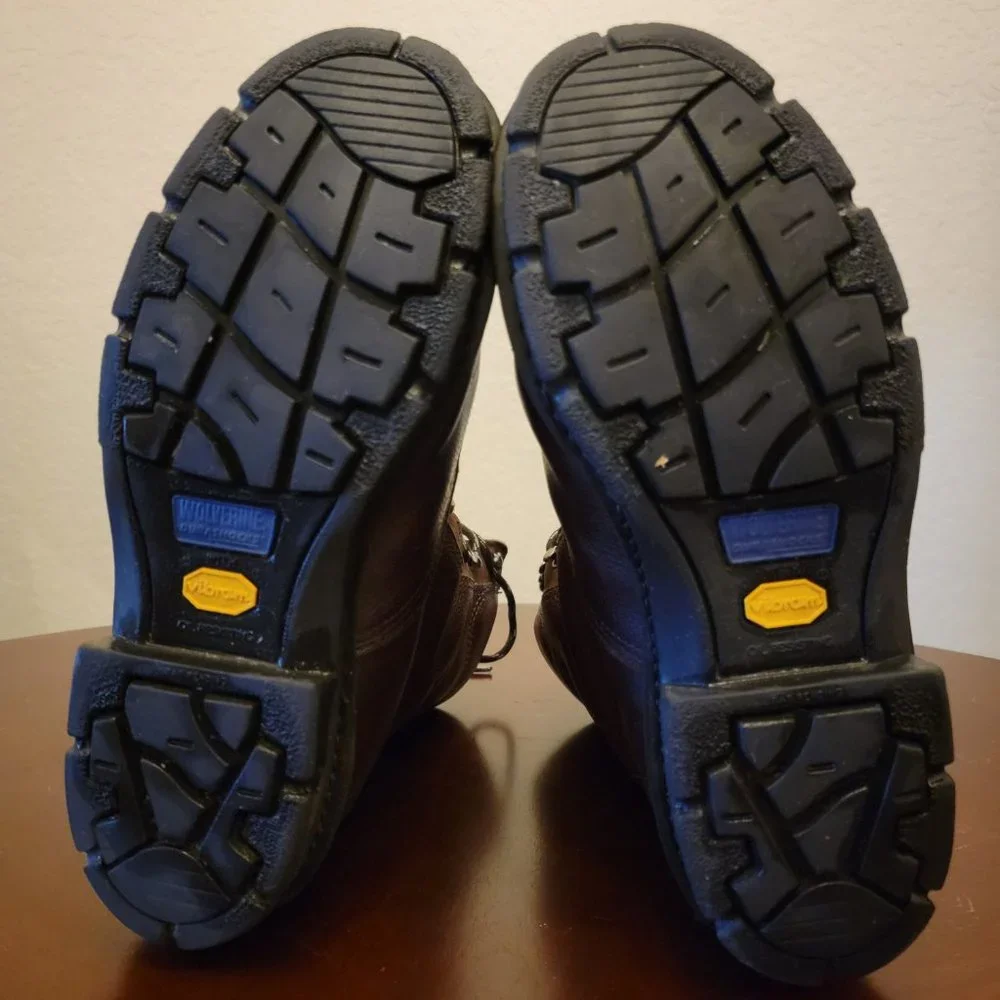 Men's Wolverine 8" Fusion Steel Toe Internal Meta Guard Work Boot W01664 Size 10 - Picture 5 of 11